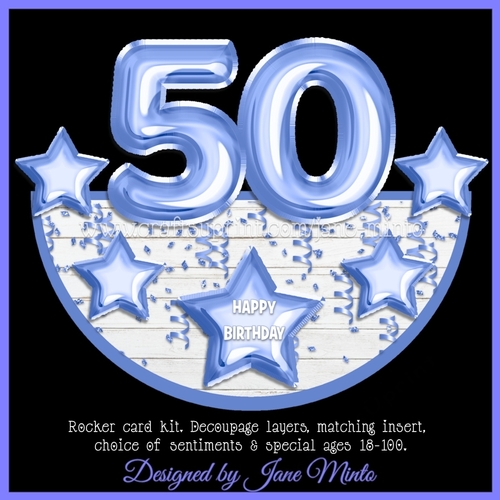 AGES 18 to 100 rocker card