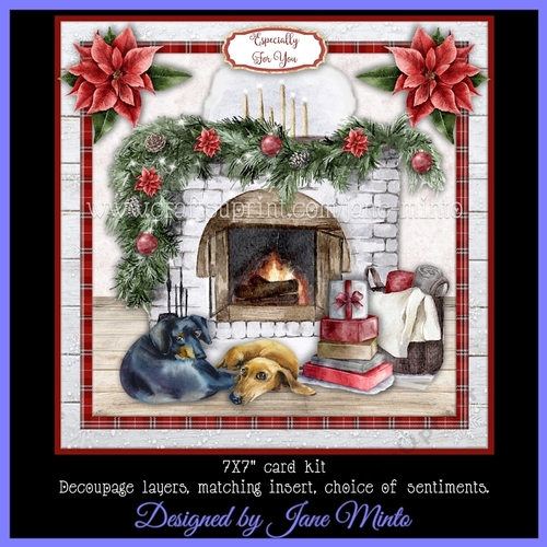CHRISTMAS DOGS - DACHSHUNDS