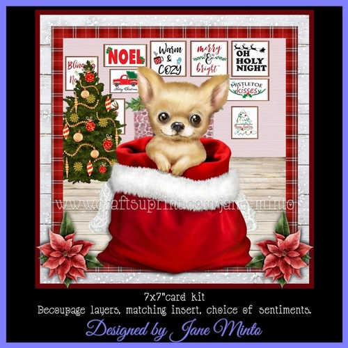 CHRISTMAS CHIHUAHUA mini kit