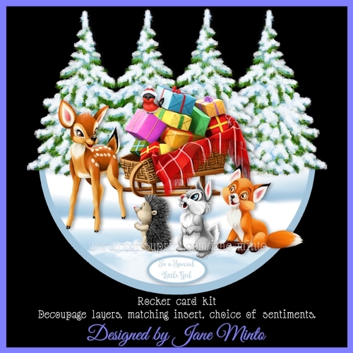 PRESENTS FOR EVERYONE! rocker card