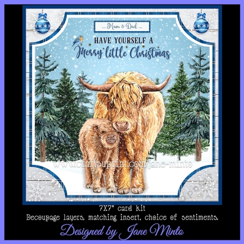 HIGHLAND CHRISTMAS mini kit