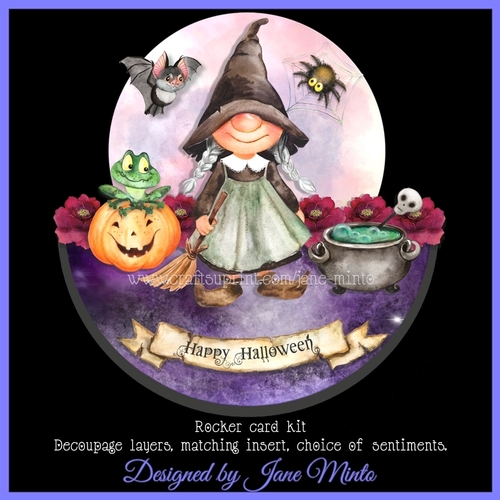 TOIL & TROUBLE ROCKER CARD