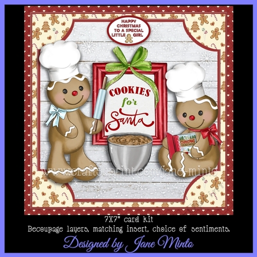 COOKIES FOR SANTA mini kit