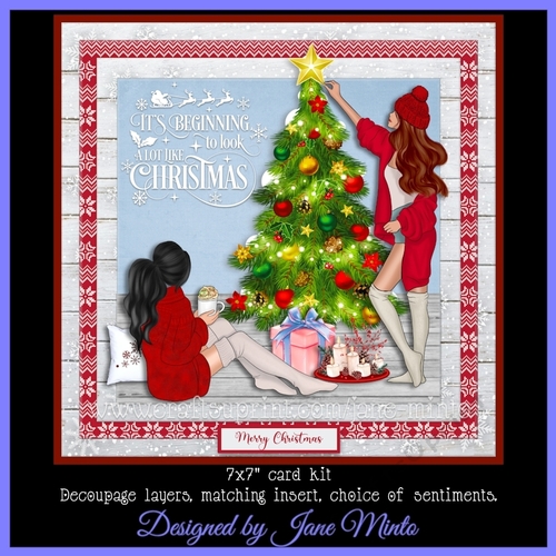 CHRISTMAS GIRLS mini kit