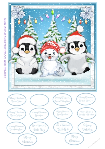 HAPPY FRIENDS quick card