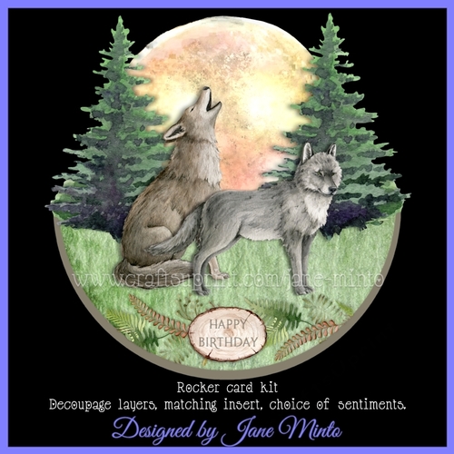 WOLVES ROCKER CARD