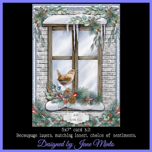 CHRISTMAS WINDOW - WREN
