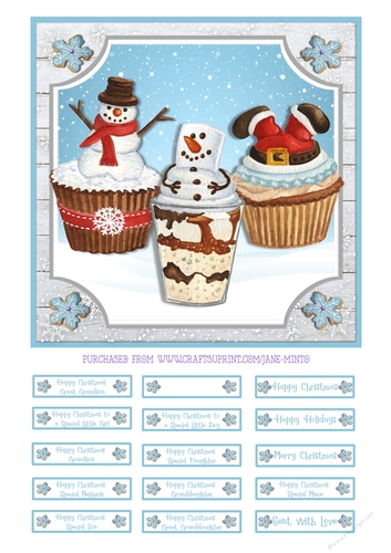 CHRISTMAS TREATS quick card