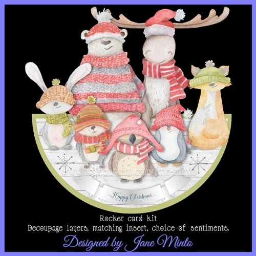ITS COLD OUTSIDE ROCKER CARD