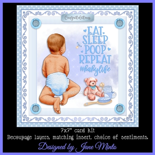 EAT, SLEEP, POOP, REPEAT.