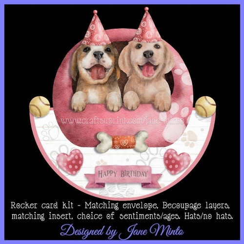 BESTIES rocker card