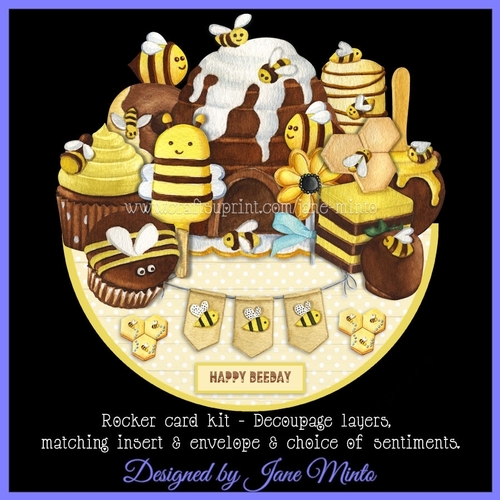 SUGAR FOR MY HONEY rocker card