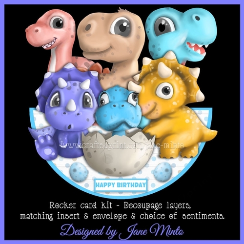 DINOS ROCKER CARD 1
