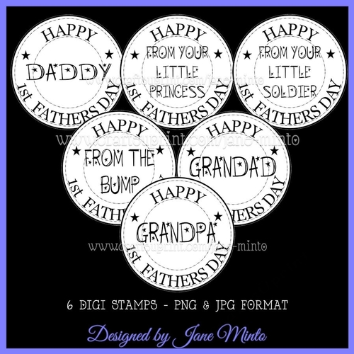 1ST FATHERS DAY DIGI STAMPS