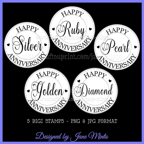 ANNIVERSARY DIGI STAMPS