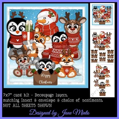 CHRISTMAS FRIENDS mini kit
