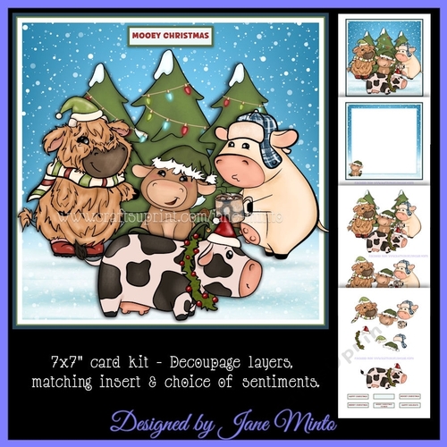 ON THE FARM AT CHRISTMAS 2 mini kit