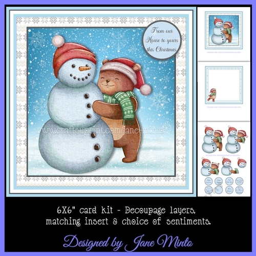 BUILD A SNOWMAN 6X6