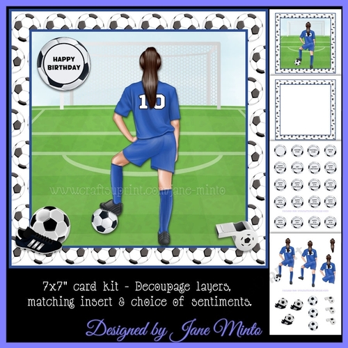 WOMENS FOOTBALL - BLUE