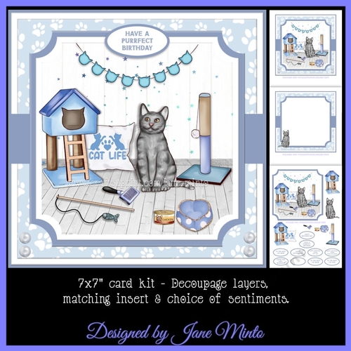 PURRFECT - BLUE