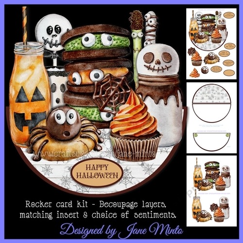 HALLOWEEN TREATS 2 rocker card