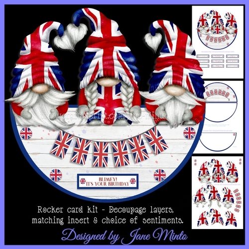 BRITISH BIRTHDAY ROCKER CARD