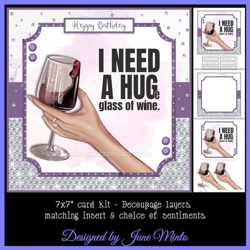 HUGE GLASS OF WINE