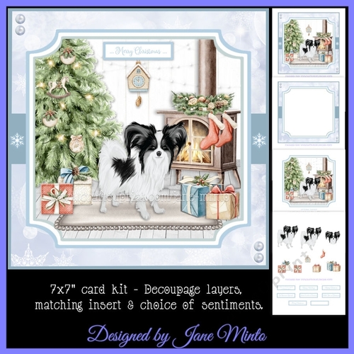 CHRISTMAS EVE PAPILLON mini kit