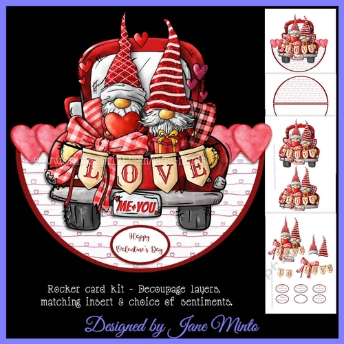 LOVE TRUCK GNOMES