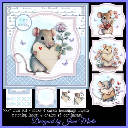 PRETTY MICE 2 - NO FLOWERS