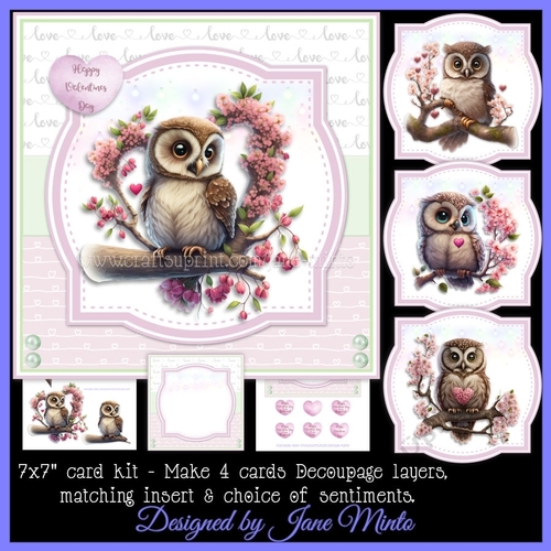 VALENTINE OWLS - NO FLOWERS - REQUEST