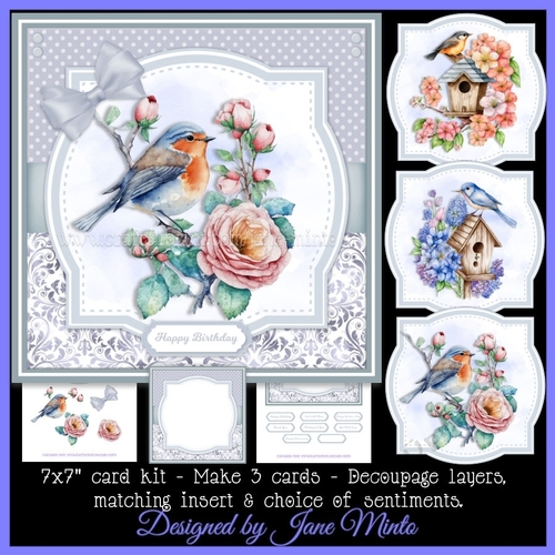 BEAUTIFUL BIRDS set 1