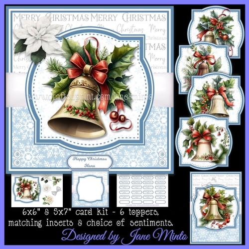 CHRISTMAS BELLS toppers