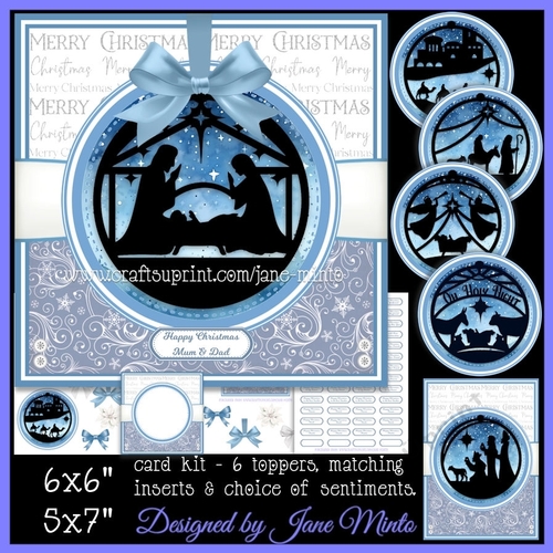 5x7 & 6x6 NATIVITY SCENES 