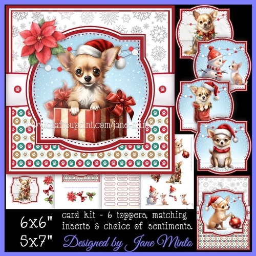 CHIHUAHUAS AT CHRISTMAS