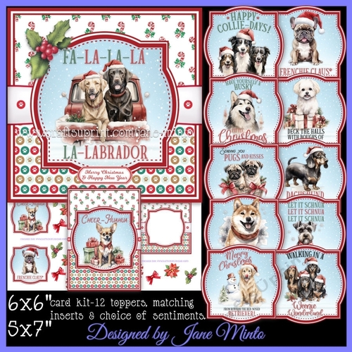 FUNNY CHRISTMAS DOGS
