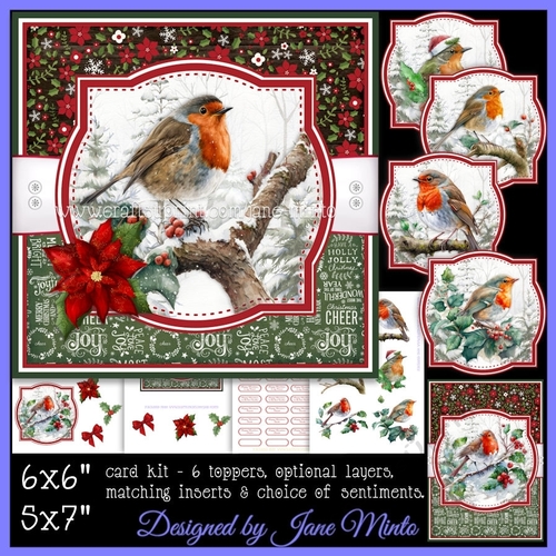 WINTER WOODLAND ROBINS