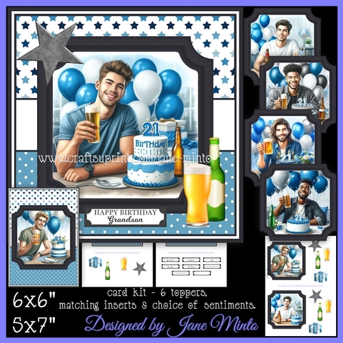 21st BIRTHDAY - male