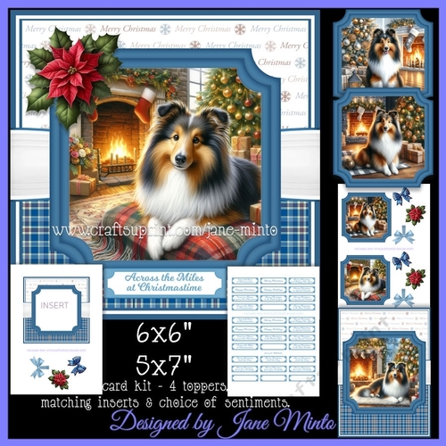CHRISTMAS SHETLAND SHEEPDOGS