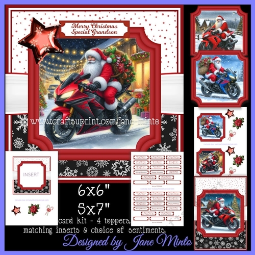 BIKER SANTA