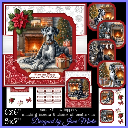CHRISTMAS GREAT DANES