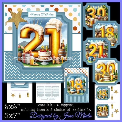 BEER AGES - 18, 21, 30
