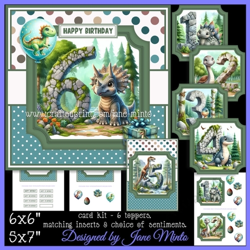 DINOSAUR AGES - 1 TO 6