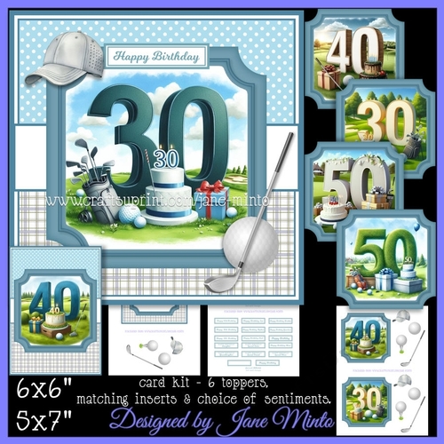 GOLF AGES - 30, 40, 50