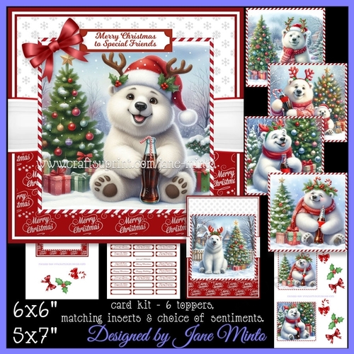CHRISTMAS POLAR BEAR