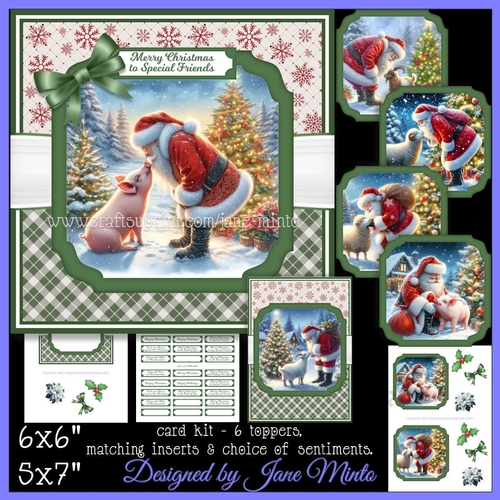SANTA ON THE FARM