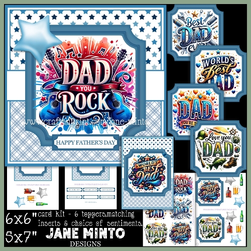 cup1374068_57683 - DAD TOPPERS - fathers day or birthday