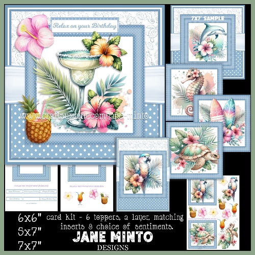 SUMMER TIME 7x7, 6x6, 5x7