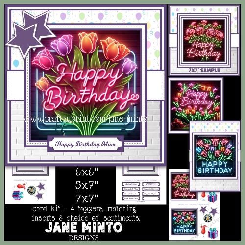 cup1379210_57683 - 5x7, 7x7, 6x6 - BIRTHDAY FLOWER SIGNS