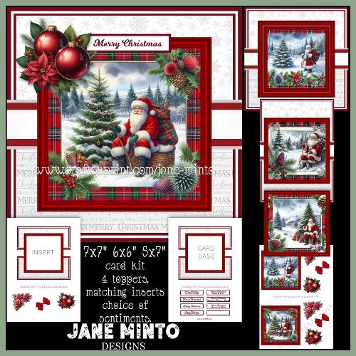 cup1383639_57683 - 7x7 6x6 5x7 HIGHLAND SANTA